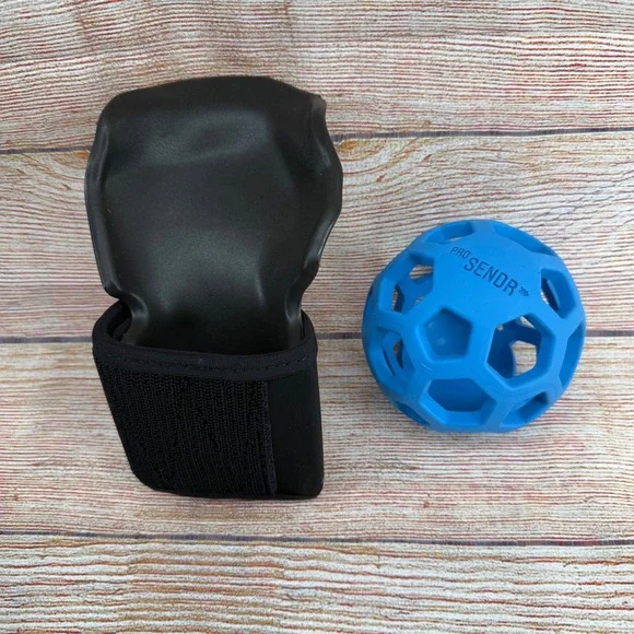 ProSENDR Golf Training Aid Right Hand Alignment Swing Trainer Blue Ball NEW - Picture 7 of 13